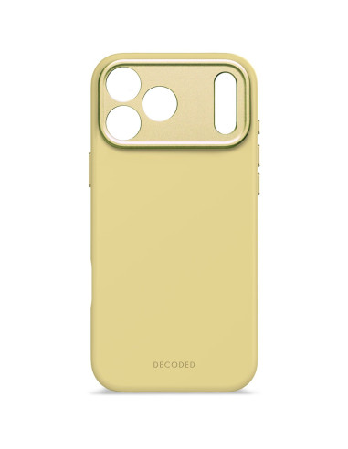 Decoded Silicone Backcover Apple Iphone 17 Pro Max Yuma Yellow Pokrowiec Na Telefon Komórkowy 17,5 Cm (6.9") Żółty
