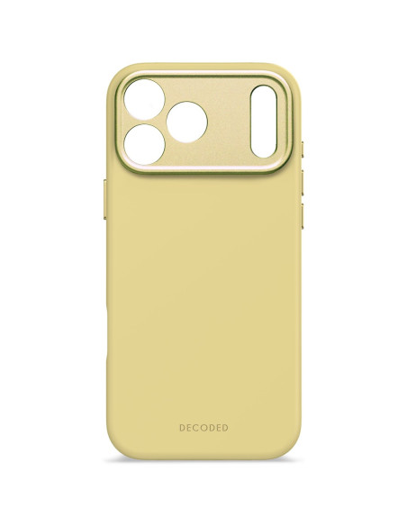 Decoded Silicone Backcover Apple Iphone 17 Pro Max Yuma Yellow Pokrowiec Na Telefon Komórkowy 17,5 Cm (6.9") Żółty