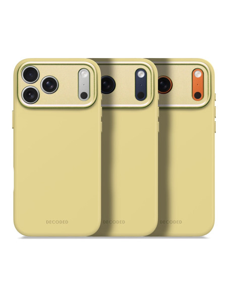 Decoded Silicone Backcover Apple Iphone 17 Pro Max Yuma Yellow Pokrowiec Na Telefon Komórkowy 17,5 Cm (6.9") Żółty