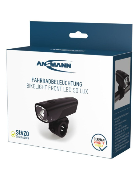 Ansmann 1600-0524 Światło Do Roweru Przednie Oświetlenie Led 50 Lm