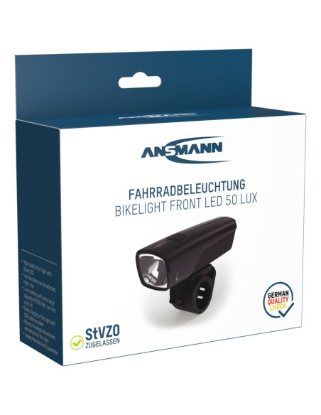 Ansmann 1600-0524 Światło Do Roweru Przednie Oświetlenie Led 50 Lm