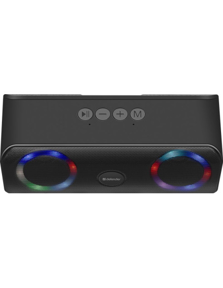 Głośnik Defender Beatbox 20 Bluetooth 20W Light/Bt/Mic/Fm/Usb/Tf