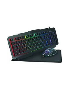 Logilink Id0185 Klawiatura Dołączona Myszka Gaming Usb Qwerty Angielski Czarny 2