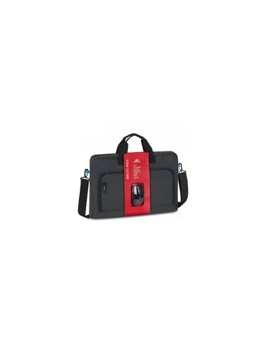 Rivacase Regent 8058 43,9 Cm (17.3") Obudowa Na Messenger Czarny, Cyjan