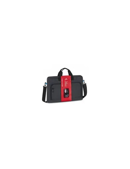 Rivacase Regent 8058 43,9 Cm (17.3") Obudowa Na Messenger Czarny, Cyjan