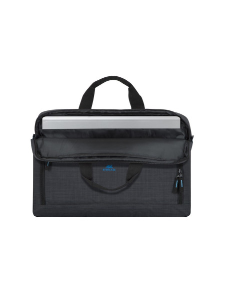 Rivacase Regent 8058 43,9 Cm (17.3") Obudowa Na Messenger Czarny, Cyjan