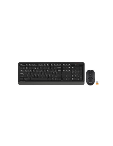 Zestaw Bezprzewodowy Klawiatura + Mysz A4Tech Fstyler Fg1012 Czarna