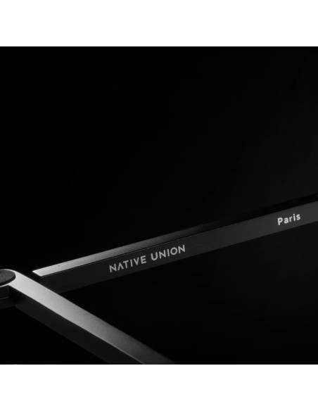 Native Union Fold-Alu-Stand-Blk Stojak Na Laptop Podstawka Pod Notebooka I Tablet Czarny 40,6 Cm (16")