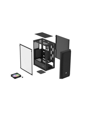 Fury Obudowa Komputerowa Fury Shobo Rgb Midi Tower Z Oknem Czarna