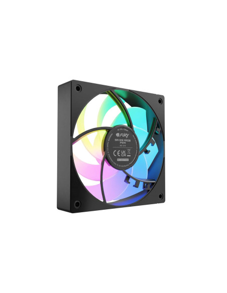 Zestaw 3 Wentylatorów Fury Sai S12 Argb Pwm Czarny
