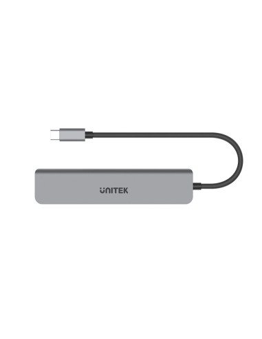 Unitek Hub Usb-C H1118A  Usb-A X3, Usb-C, Hdmi, Sd, Microsd