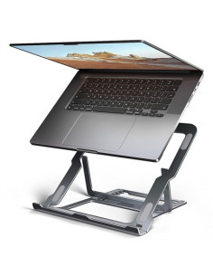Axagon Stnd-Lag Stand For Laptops And Tablets | Adjustable Height, Angle | 10-17.3 " | Maximum Weight (Capacity) 20 Kg | Grey