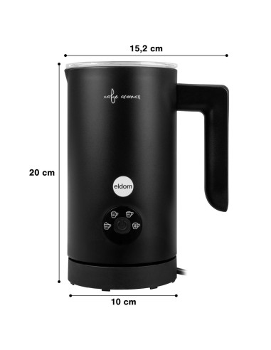 Eldom Spieniacz Do Mleka Si560C Fomi 500W Czarny 300Ml Spienianie Podgrzewanie