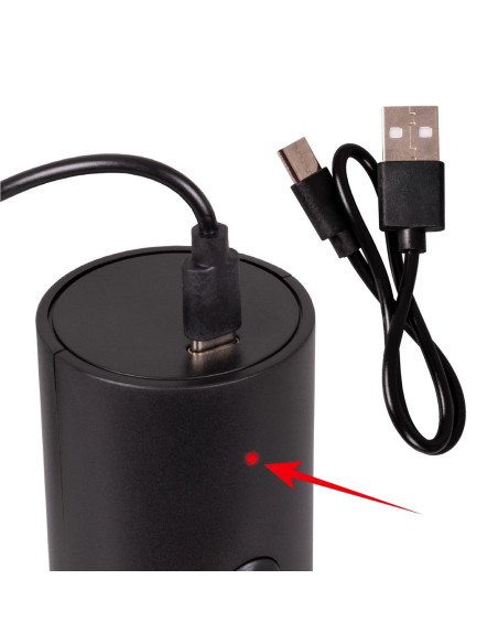 Eldom Zestaw Młynków Elekt. Do Soli I Pieprzu Zmp5 Akumulatorowe Ładowane Usb