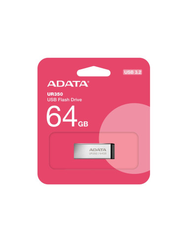 Adata Ur350 Pamięć Usb 64 Gb Usb Typu-A 3.2 Gen 1 (3.1 Gen 1) Czarny