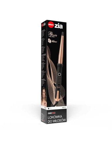 Eldom Lokówka Do Włosów Hs12 Zia 45W Regulacja 120-200 Stopni 5 Proramów