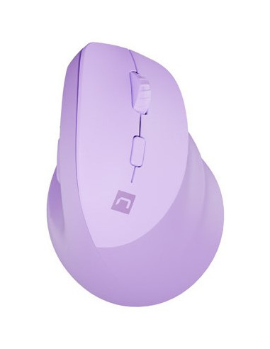 Mysz Wertykalna Natec Crake 2 Bezprzewodowa 2400Dpi Bluetooth 5.2 + 2.4Ghz Pure Lavender