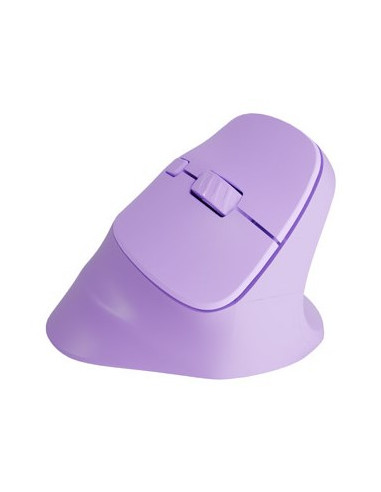 Mysz Wertykalna Natec Crake 2 Bezprzewodowa 2400Dpi Bluetooth 5.2 + 2.4Ghz Pure Lavender