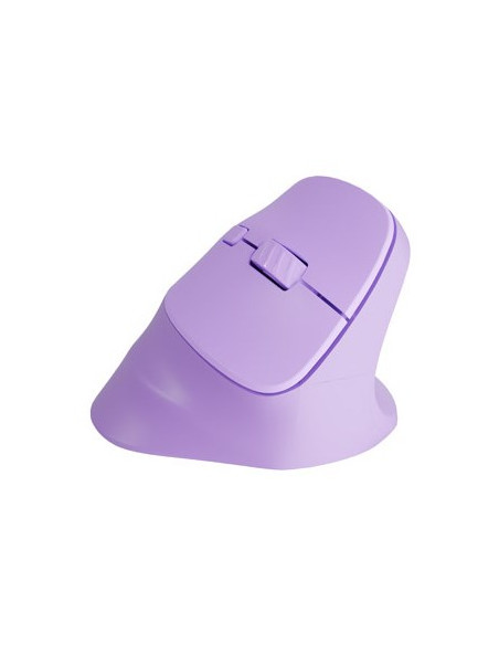 Mysz Wertykalna Natec Crake 2 Bezprzewodowa 2400Dpi Bluetooth 5.2 + 2.4Ghz Pure Lavender