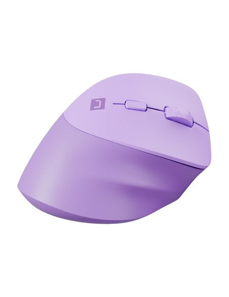 Mysz Wertykalna Natec Crake 2 Bezprzewodowa 2400Dpi Bluetooth 5.2 + 2.4Ghz Pure Lavender