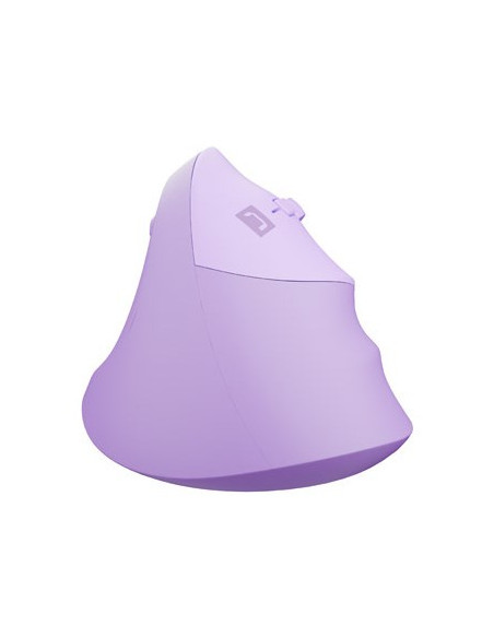 Mysz Wertykalna Natec Crake 2 Bezprzewodowa 2400Dpi Bluetooth 5.2 + 2.4Ghz Pure Lavender