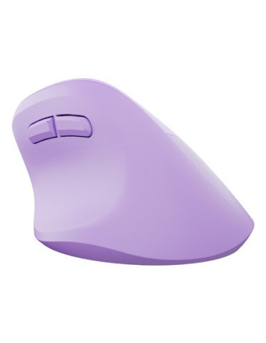 Mysz Wertykalna Natec Crake 2 Bezprzewodowa 2400Dpi Bluetooth 5.2 + 2.4Ghz Pure Lavender