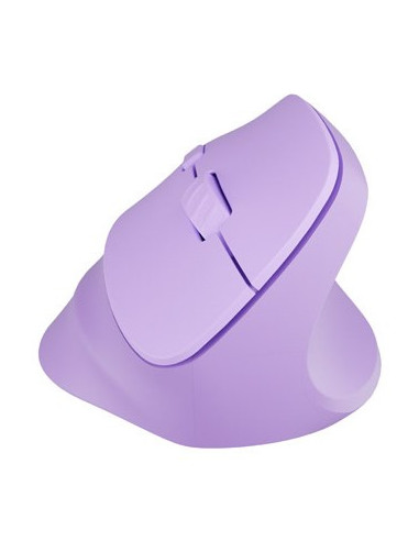 Mysz Wertykalna Natec Crake 2 Bezprzewodowa 2400Dpi Bluetooth 5.2 + 2.4Ghz Pure Lavender