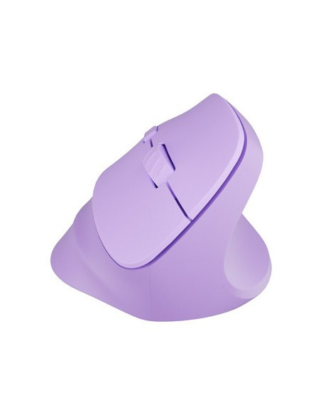 Mysz Wertykalna Natec Crake 2 Bezprzewodowa 2400Dpi Bluetooth 5.2 + 2.4Ghz Pure Lavender