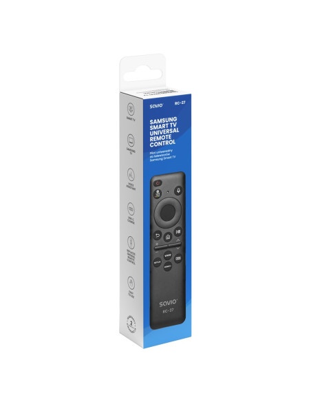 Savio Pilot Uniwersalny/Zamiennik Do Tv Samsung - Smart Tv Rc-27