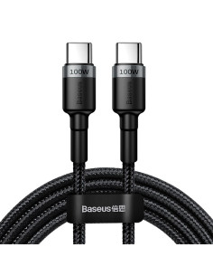 Kabel Baseus Catklf-Alg1 Usb-C - Usb-C Pd Qc 100W 5A 2M - Szary