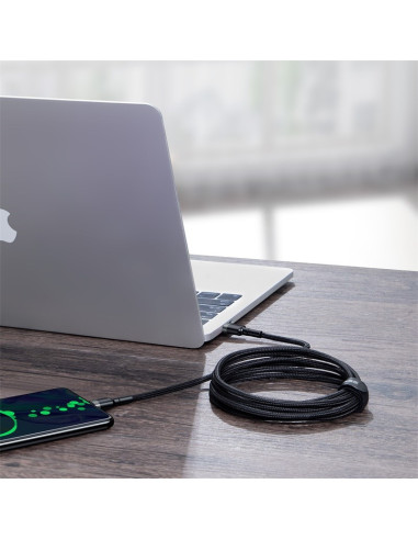 Kabel Baseus Catklf-Alg1 Usb-C - Usb-C Pd Qc 100W 5A 2M - Szary