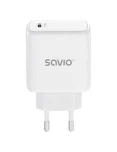 Savio Ładowarka Sieciowa La-14 20W Power Delivery 3.0, Biała