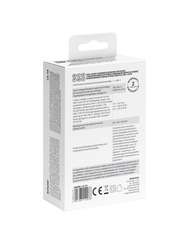 Savio Ładowarka Sieciowa La-14 20W Power Delivery 3.0, Biała