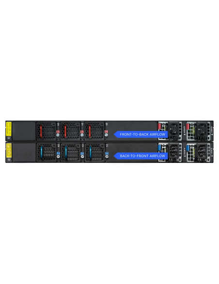 Lancom Cs-8132F-F2B Zarządzany L2/L3 1U Czarny