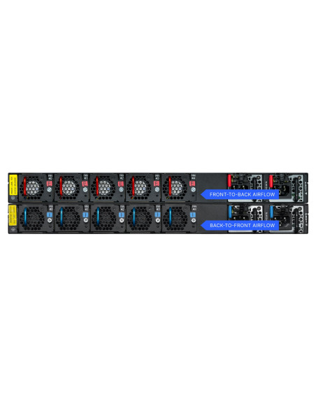 Lancom Ys-7154Cf-B2F Zarządzany L2/L3 1U Czarny