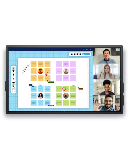 Dell P7525Qt 189,2 Cm (74.5") Lcd 3840 X 2160 Px 4K Ultra Hd