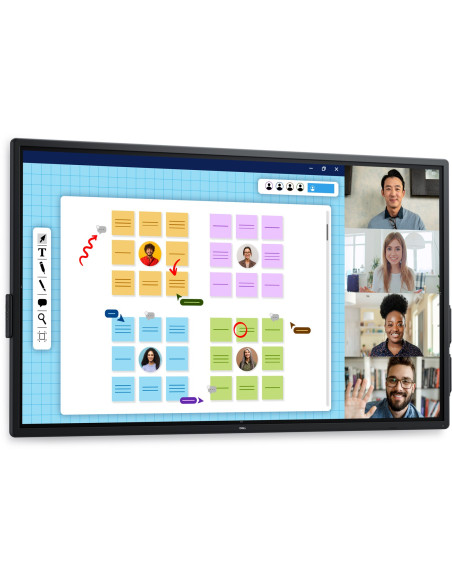 Dell P7525Qt 189,2 Cm (74.5") Lcd 3840 X 2160 Px 4K Ultra Hd