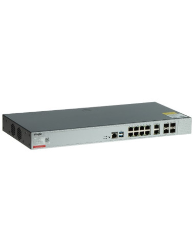 Switch / Kontroler Sieciowy Rg-Ws6012-L 8-Portowy + 2X Uplink + 2X Sfp + 2X Sfp+ Ruijie