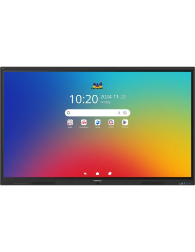 Viewsonic Ifp6541 Tablica Interaktywna 165,1 Cm (65") 3840 X 2160 Px Ekran Dotykowy Czarny