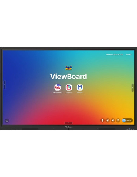 Viewsonic Ifp6541 Tablica Interaktywna 165,1 Cm (65") 3840 X 2160 Px Ekran Dotykowy Czarny