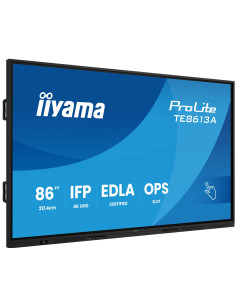 Iiyama Te8613A-B2Ag Signage Display Kiosk 2,17 M (85.6") Wi-Fi 500 Cd/M2 4K Ultra Hd Czarny Ekran Dotykowy Procesor Wbudowany An