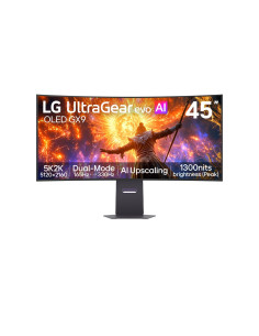 Lg 45Gx950B-B Monitor Komputerowy 114,3 Cm (45") 5120 X 2160 Px 5K Ultra Hd Oled Czarny
