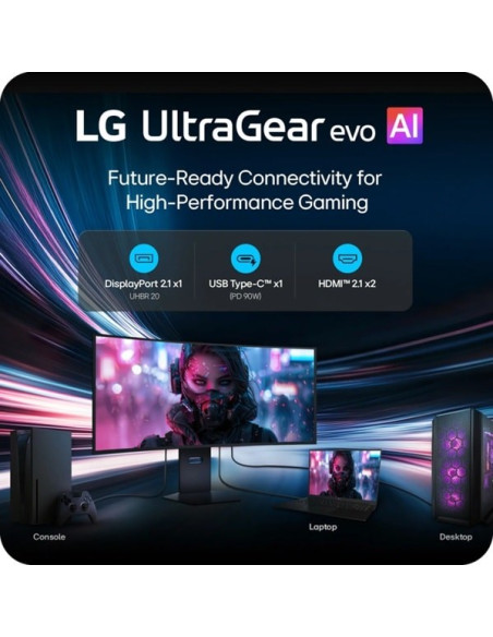 Lg 39Gx950B-B Monitor Komputerowy 99,1 Cm (39") 5120 X 2160 Px 5K Ultra Hd Oled Czarny