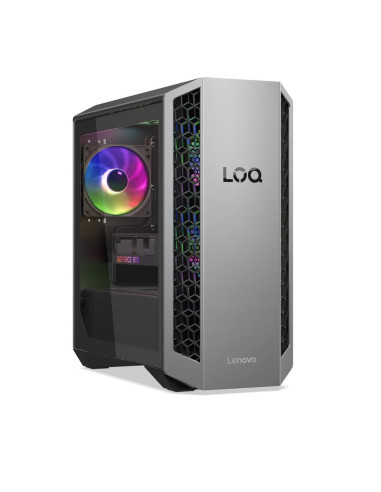 Lenovo Loq Tower 26Adr10 Ryzen 7 8745Hx 32Gb Ddr5 5200 Ssd1Tb Geforce Rtx 5060Ti 16Gb Win11 Luna Grey / Eclipse Black