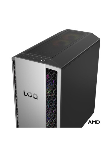 Lenovo Loq Tower 26Adr10 Ryzen 7 8745Hx 32Gb Ddr5 5200 Ssd1Tb Geforce Rtx 5060Ti 16Gb Win11 Luna Grey / Eclipse Black