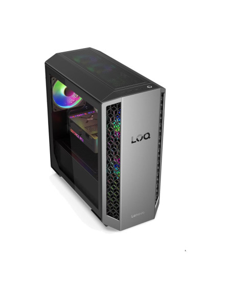 Lenovo Loq Tower 26Adr10 Ryzen 7 8745Hx 32Gb Ddr5 5200 Ssd1Tb Geforce Rtx 5060Ti 16Gb Win11 Luna Grey / Eclipse Black