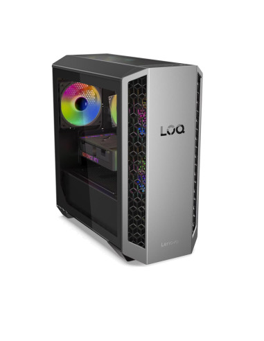 Lenovo Loq Tower 26Adr10 Ryzen 7 8745Hx 32Gb Ddr5 5200 Ssd1Tb Geforce Rtx 5060Ti 16Gb Win11 Luna Grey / Eclipse Black
