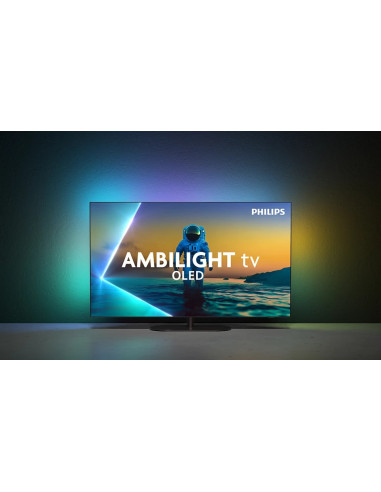 Philips 65Oled810/12 Telewizor 165,1 Cm (65") 4K Ultra Hd Smart Tv Wi-Fi Czarny