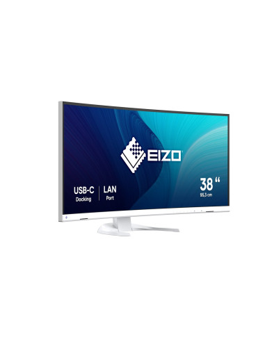 Eizo Flexscan Ev3851X-Wt Monitor Komputerowy 95,2 Cm (37.5") 3840 X 1600 Px Ultrawide Quad Hd+ Lcd Biały