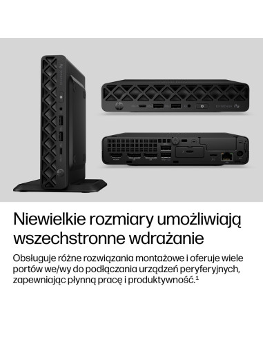 Hp Elitedesk 8 Mini G2I Ai Ultra 7 356H 16Gb Ddr5 5600 Ssd512 Intel Graphics W11Pro 3Y Onsite